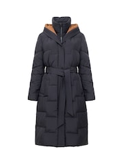 French Connection Minnie Belted Long Sleeves Coat - Imagen 7 de 7