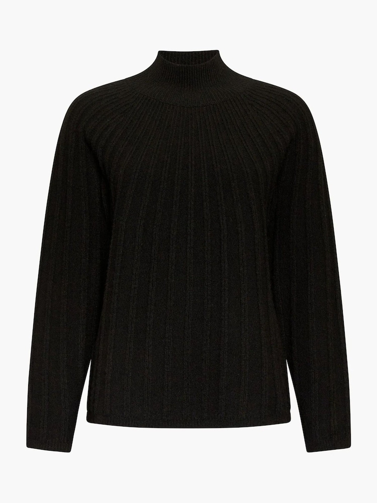 French Connection Black Kezia Grown On Knit Jumper - Image 6 of 6 French Connection Black Kezia Grown On Knit Jumper - Image 6 of 6
