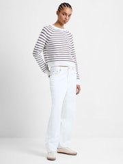 French Connection Lily Mozart Strap Long Sleeves Crew Neck Jumper - Bild 2 von 3