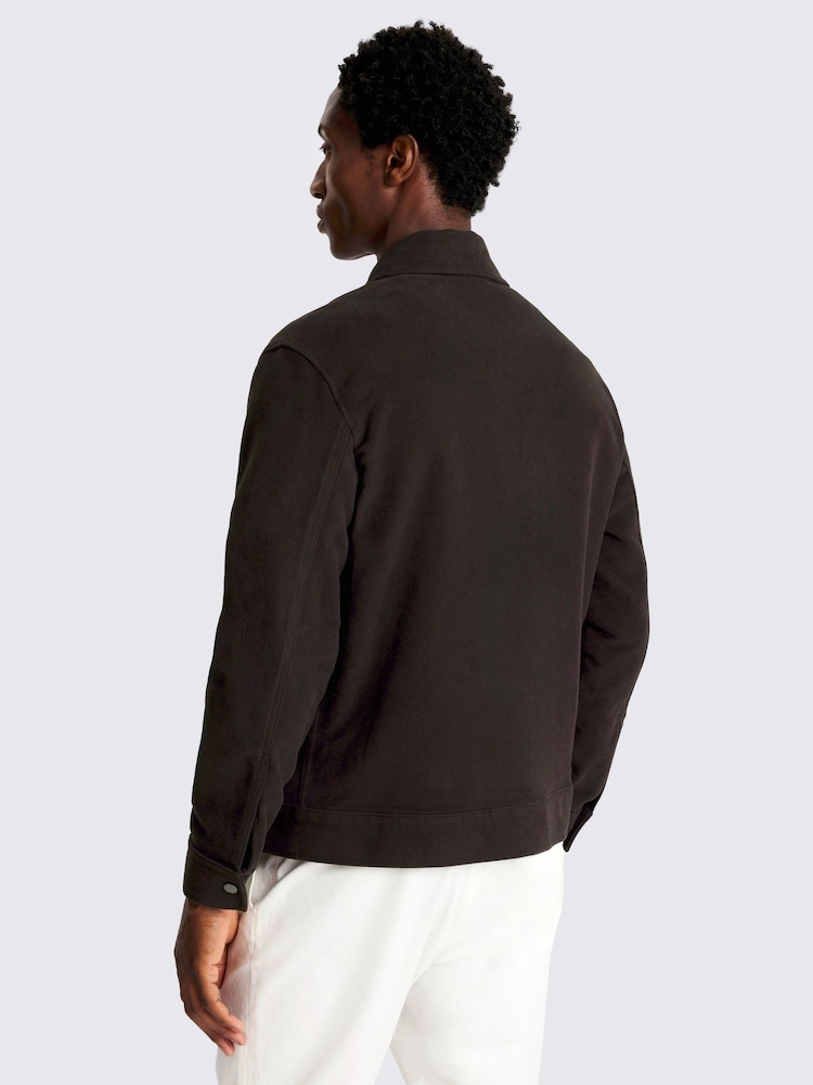 MOSS Grape  Brushed Cord Zip Jacket - Image 2 of 3