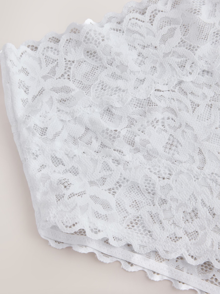 Weiß - All Over Lace Schlüpfer 3 Pack - Bild 10 von 10
