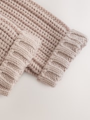 Neutral Hello World Knitted Embroidered Baby Cardigan - Image 5 of 7