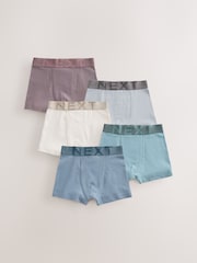 Multi Tonal Trunks 5 Pack (1.5-16yrs) - Image 1 of 9