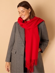 Live Unlimited Red Curve Scarf - Image 1 of 3