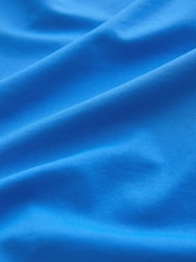 Blue Soft Touch Slinky Crew Neck Short Sleeve T-Shirt 2 Pack - Image 2 of 3