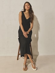 Blush Pink Strap Buckle Detail Sandals - Image 5 of 9