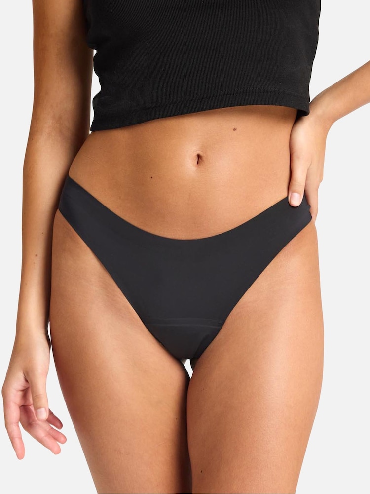 ModiBodi Black Seamfree Period Pants - Image 1 of 5 ModiBodi Black Seamfree Period Pants - Image 1 of 5