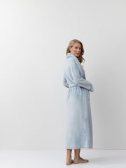 Aruelle Blue Pin Stripe Lea Long Robe - Image 5 of 5