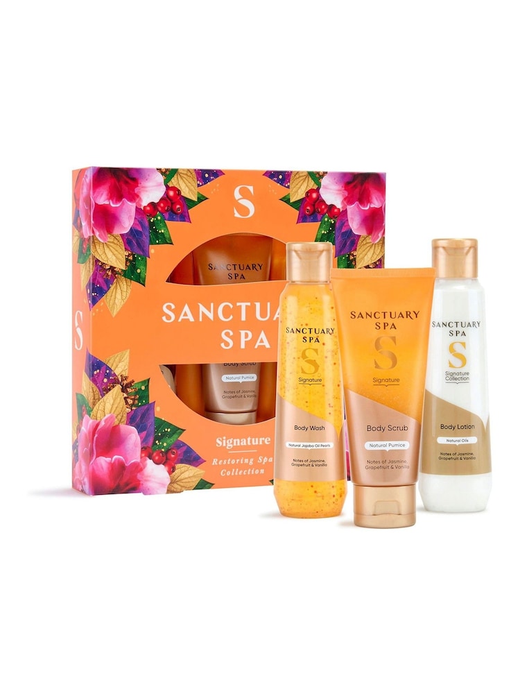 Sanctuary Spa Signature Restoring Spa Collection Worth 16.50 - Image 1 of 3 Sanctuary Spa Signature Restoring Spa Collection Worth 16.50 - Image 1 of 3