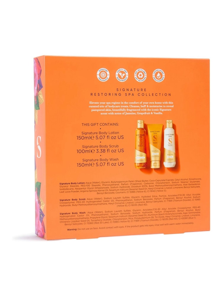 Sanctuary Spa Signature Restoring Spa Collection Worth 16.50 - Image 2 of 3 Sanctuary Spa Signature Restoring Spa Collection Worth 16.50 - Image 2 of 3