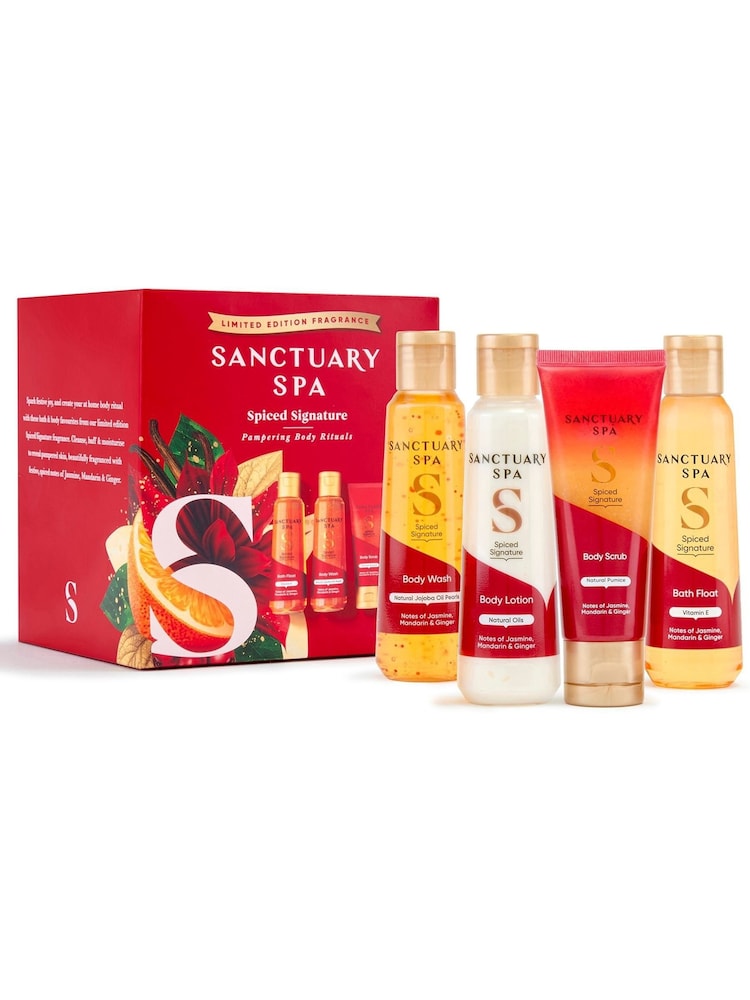 Sanctuary Spa Spiced Signature Pampering Body Rituals Gift Set (Worth £14) - Image 1 of 3 Sanctuary Spa Spiced Signature Pampering Body Rituals Gift Set (Worth £14) - Image 1 of 3