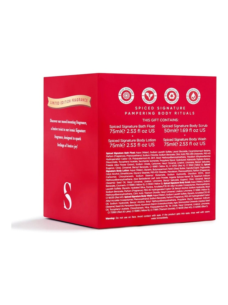 Sanctuary Spa Spiced Signature Pampering Body Rituals Gift Set (Worth £14) - Image 2 of 3 Sanctuary Spa Spiced Signature Pampering Body Rituals Gift Set (Worth £14) - Image 2 of 3