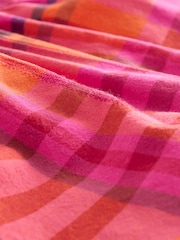 Pink/Orange - Bright Check Pull On Boxer Shorts - 3ичинен 2 сүрөт