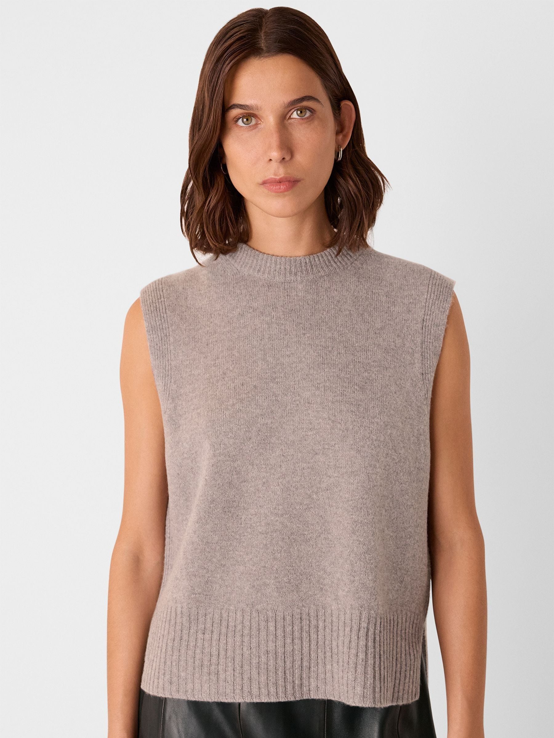 Next：日本 Whistles ウール ノースリーブ タンクトップ from