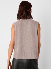 Whistles Nude Wool Sleeveless Tank - Image 2 of 4