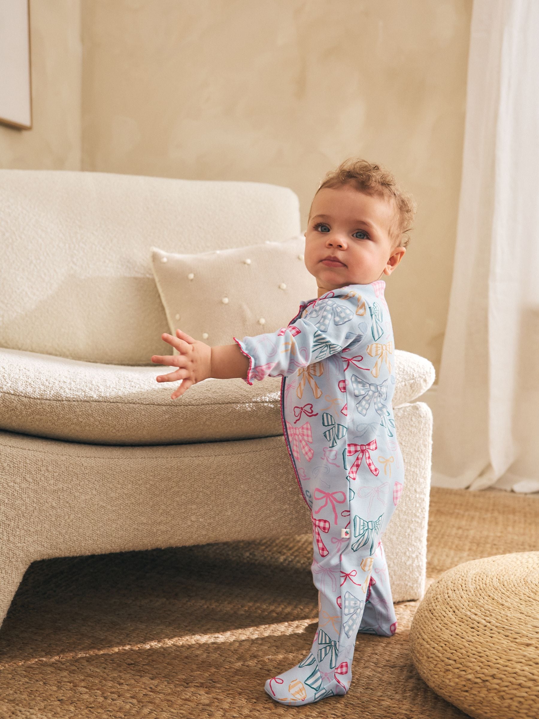 nonoページ Buy Blue/Pink Sleepsuits 3 Pack (0mths-2yrs) from the Next UK