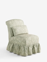 Laura Ashley Aneta Floral Sage Green Madelyn Chair - Image 5 of 7
