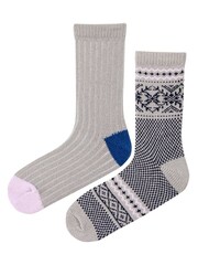 Wild Feet Supersoft Leisure to Lounge Socks 2 Pack - Slika 2 iz 7