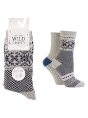 Wild Feet Supersoft Leisure to Lounge Socks 2 Pack - Slika 4 iz 7