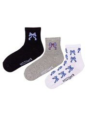 Wild Feet White Cropped Supersoft Ankle Socks 3 Pack - Image 2 of 7