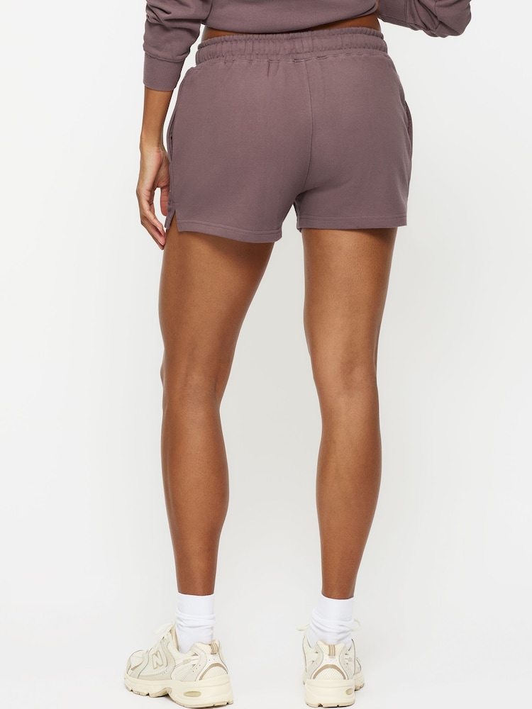 KBX Brown White Jessica Shorts - Image 2 of 6