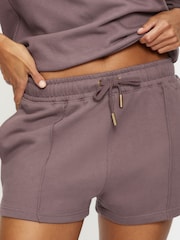 KBX Brown White Jessica Shorts - Image 4 of 6