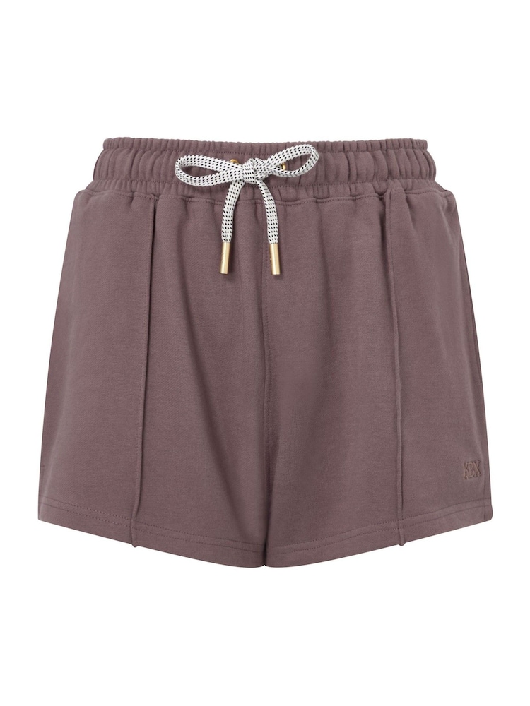 KBX Brown White Jessica Shorts - Image 6 of 6