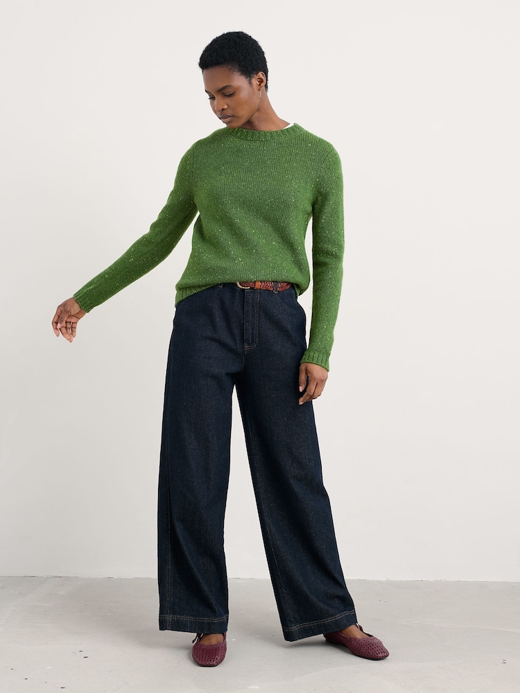 Seasalt Cornwall Green Dawson Pick Jumper - Image 1 of 5