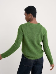 Seasalt Cornwall Green Dawson Pick Jumper - Image 2 of 5