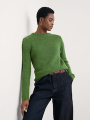 Seasalt Cornwall Green Dawson Pick Jumper - Image 3 of 5