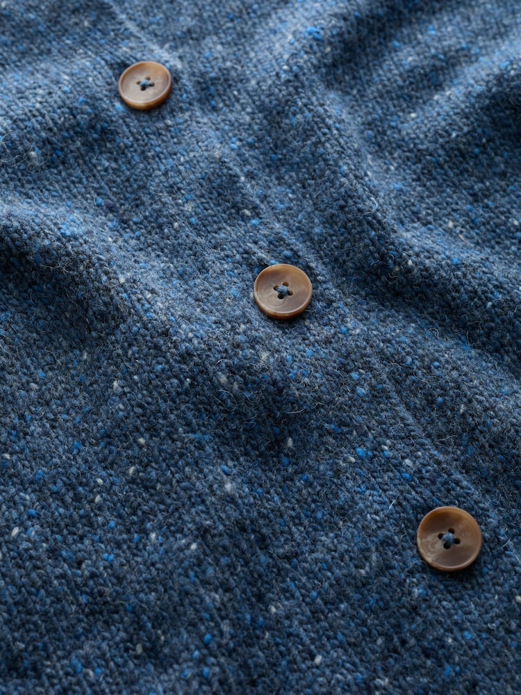 Seasalt Cornwall Blue Dawson Pick Cardigan Made With Merino - Image 5 of 5 Seasalt Cornwall Blue Dawson Pick Cardigan Made With Merino - Image 5 of 5