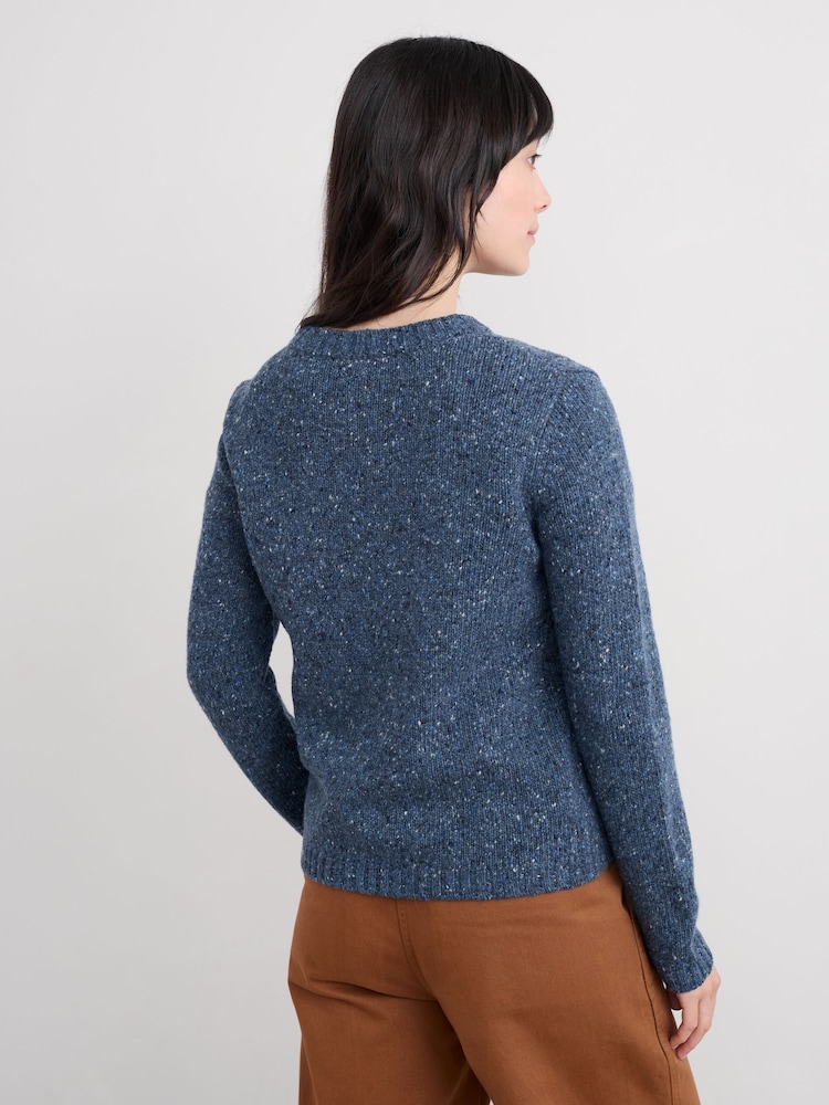 Seasalt Cornwall Blue Dawson Pick Jumper - Image 1 of 5