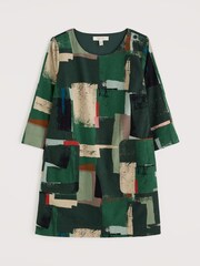 Seasalt Cornwall Green Port Gaverne Needlecord Tunic - Image 4 of 5