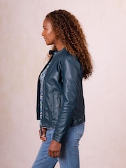 Lakeland Leather Green Threlkeld Jacket - Image 5 of 7