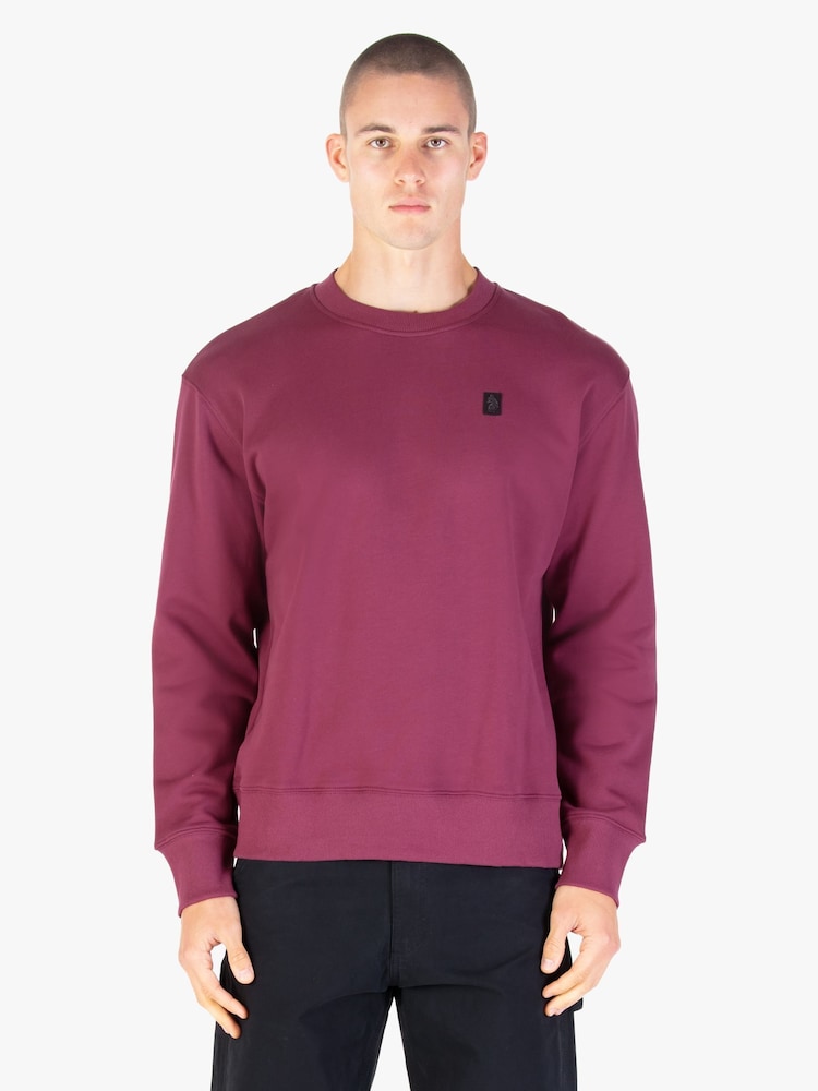 Luke 1977 Parker Sweatshirt Mauve Wine - Image 1 of 7