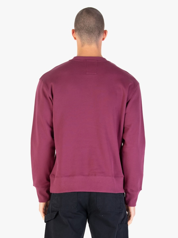 Luke 1977 Parker Sweatshirt Mauve Wine - Image 2 of 7