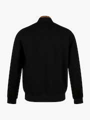 Luke 1977 Makati Zip Through Sweatshirt Black Gold - Image 5 of 7