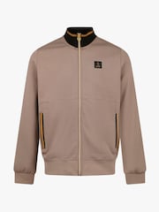 Luke 1977 Makati Zip Through Sweatshirt Black Gold - Image 4 of 7