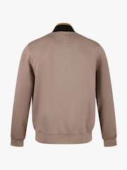 Luke 1977 Makati Zip Through Sweatshirt Black Gold - Image 5 of 7