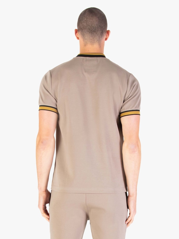 Luke 1977 Coron Brown T-Shirt Charcoal Hardnut Black Gold - Image 2 of 7