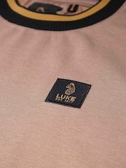 Luke 1977 Coron Brown T-Shirt Charcoal Hardnut Black Gold - Image 5 of 7