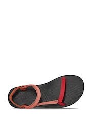 Teva Red Original Universal Slim Sandals - Image 5 of 6