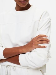 KBX White Jessica Sweat Jumper - Image 4 of 6