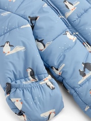 MORI Supersoft Cosy Zip-Up Lined Snowsuit - Image 5 of 7