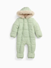 MORI Supersoft Cosy Zip-Up Lined Snowsuit - Image 5 of 7