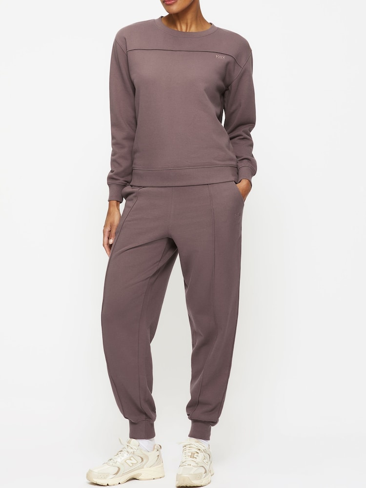 KBX Brown Jessica Sweat Jumper - Image 1 of 7
