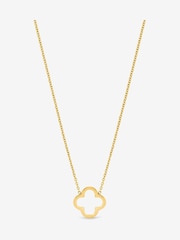 Jon Richard Gold Tone Waterproof Clover Pendant - Image 1 of 2