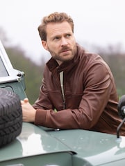 Lakeland Leather Dark Brown Hayton Suede Jacket - Image 2 of 3