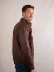 Lakeland Leather Dark Brown Hayton Suede Jacket - Image 3 of 3