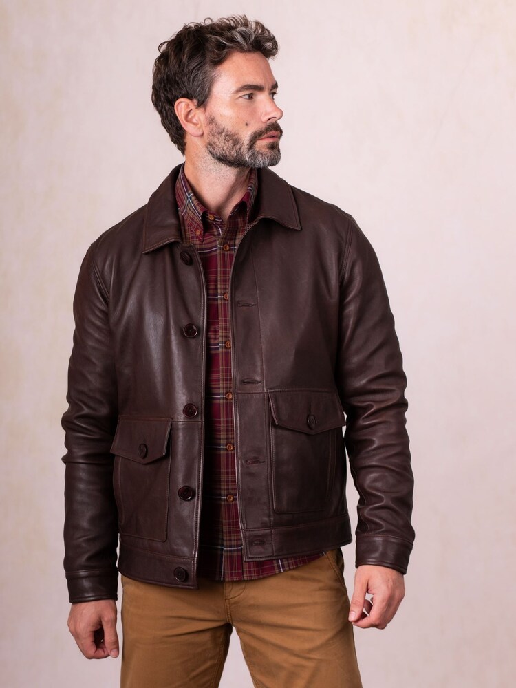 Lakeland Leather Red Embleton Jacket - Image 1 of 7